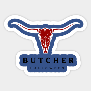 Butcher Sticker